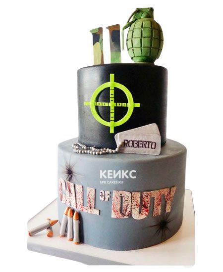 Торт Call of Duty call 7